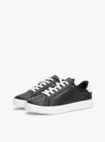 Negru Pantofi Sport Essential Din Piele Metalizata  Femei