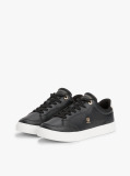 Negru Pantofi Sport Din Piele TH Monogram  Femei
