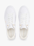 Alb Pantofi Sport Din Piele TH Monogram  Femei