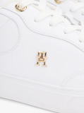Alb Pantofi Sport Din Piele TH Monogram  Femei