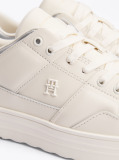 Bej Pantofi Sport De Baschet Din Piele Colour-Blocked  Femei