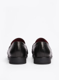 Negru Loafers Din Piele TH Monogram  Femei