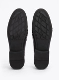 Negru Loafers Din Piele TH Monogram  Femei