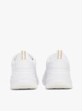 Alb Pantofi Sport Chunky Din Piele Cu Texturi Mixte  Femei