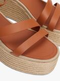 Maro Espadrile Cu Platforma Din Piele  Femei