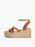 Maro Espadrile Cu Platforma Din Piele  Femei