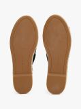 Negru Espadrile Din Satin  Femei
