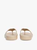 Bej Flip-Flops Conturate Cu Detalii Din Email Si Steagul Th  Femei