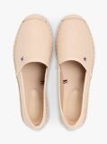 Beige Flag Embroidery Canvas Espadrilles  Women