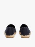 Blue Flag Embroidery Canvas Espadrilles  Women