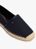 Blue Flag Embroidery Canvas Espadrilles  Women
