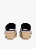 Multi Stripe Espadrille Wedge Mules  Women