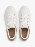 Bej Sneakers Cu Talpa Din Piele  Femei