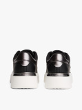 Negru Sneakers Chic Cu Platforma  Femei