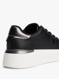 Negru Sneakers Chic Cu Platforma  Femei