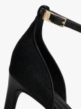 Negru Pantofi Cu Toc Stiletto Si Bareta Ankle T-Bar  Femei