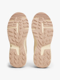 Bej Sneakers Din Piele Cu Talpa Cleat Si Monograma TH  Femei