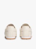 Bej TH Monogram Sneakers Din Piele Cu Low Profil   Femei