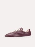 Red TH Monogram Low Profile Leather Trainers  Women