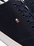 Blue Adidasi Din Panza Cu Sireturi Low Profile  Femei