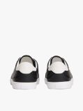 Black Leather TH Monogram Lace-Up Trainers  Women