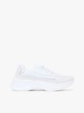 White Suede Chunky Lace-Up Trainers  Women