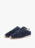 Blue Suede TH Monogram Low Profile Trainers  Women