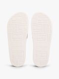 Beige Braided Pool Slides  Women