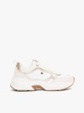 Multi Sneakers Metalici Din Piele Groasa  Femei