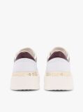 Multi Sneakers Cu Platforma Din Piele Si Toc Metalic  Femei