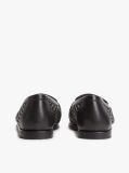 Negru Mocasini Din Piele Cutout  Femei