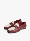 Multi TH Monogram Leather Penny Loafers  Women