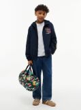 Multi Geanta Duffel Cu Logo Varsity  Copii unisex