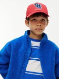 Red Varsity Logo Six-Panel Baseball Cap  Kids Unisex