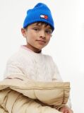 Blue Kids' Heritage Flag Logo Rib-Knit Beanie  Kids Unisex