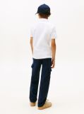 Alb Tricou Polo Din Bumbac Organic  Baieti