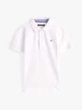 Alb Tricou Polo Din Bumbac Organic  Baieti