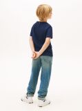 Blue Tricou Din Bumbac Organic Essential  Baieti