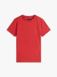 Rosu Tricou Din Bumbac Organic Essential  Baieti