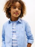 Blue Camasa Din Bumbac Elastic Oxford  Baieti