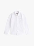 Alb Camasa Din Bumbac Elastic Oxford  Baieti