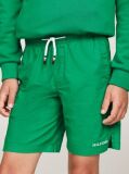 Green Hilfiger Monotype Logo Embroidery Shorts  Boys