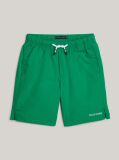Green Hilfiger Monotype Logo Embroidery Shorts  Boys