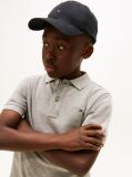 Grey Essential Flag Embroidery Regular Fit Polo  Boys