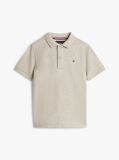 Grey Essential Flag Embroidery Regular Fit Polo  Boys