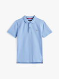 Blue Essential Flag Embroidery Regular Fit Polo  Boys