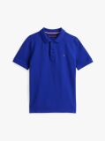 Blue Polo Regular Fit Essential Cu Steag Brodat  Baieti