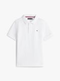 Alb Polo Regular Fit Essential Cu Steag Brodat  Baieti