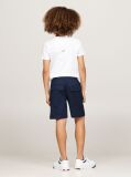 Blue Pantaloni Scurti Chino Cu Curea  Baieti