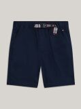 Blue Pantaloni Scurti Chino Cu Curea  Baieti